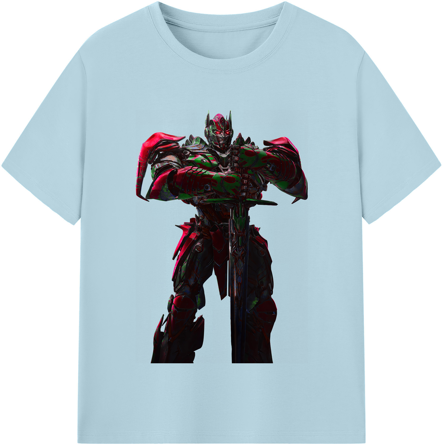 （画像用） Transformers トランスフォーマー 綿100％半袖Tシャツ（フロントプリント）